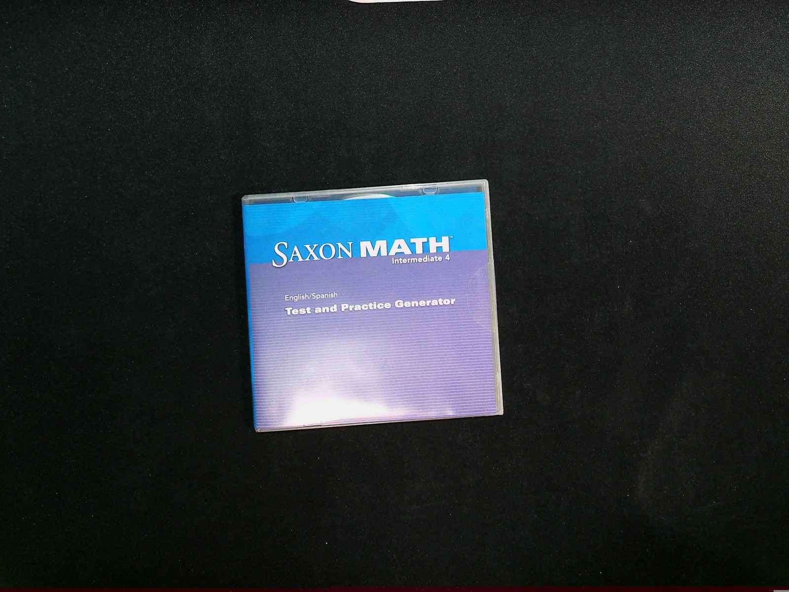 Saxon Math Intermediate 4 Test and Practice Generator CD-ROM English Spanish