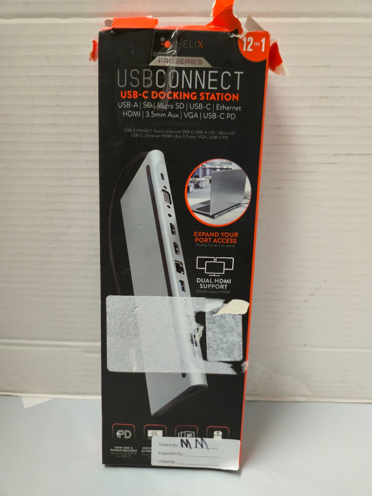 Helix ProSeries USB Connect USB-C 12in1 Docking Station