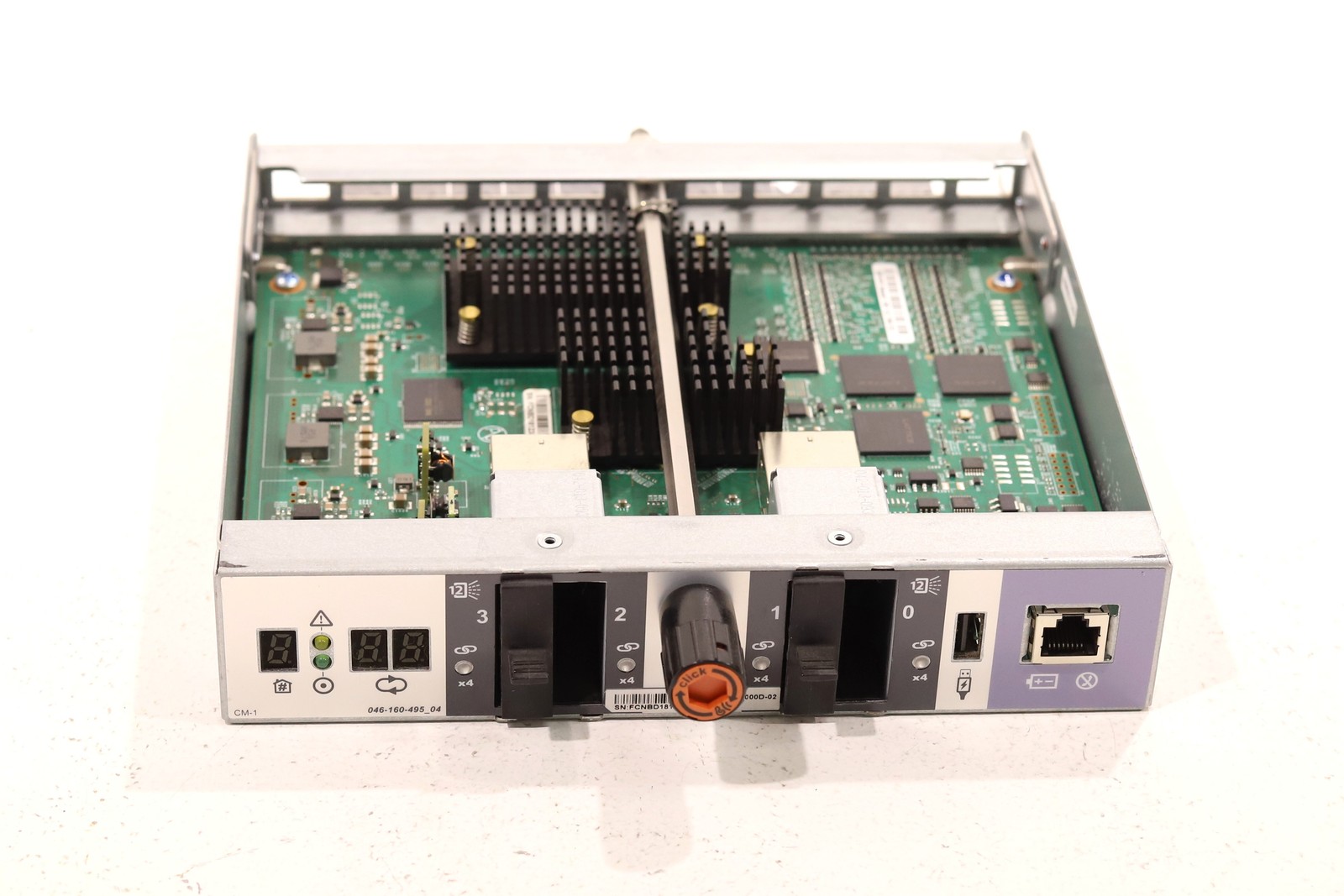 EMC Data Domain DS60 12G SAS Expansion Controller Module P/N: 303-284-000D-02