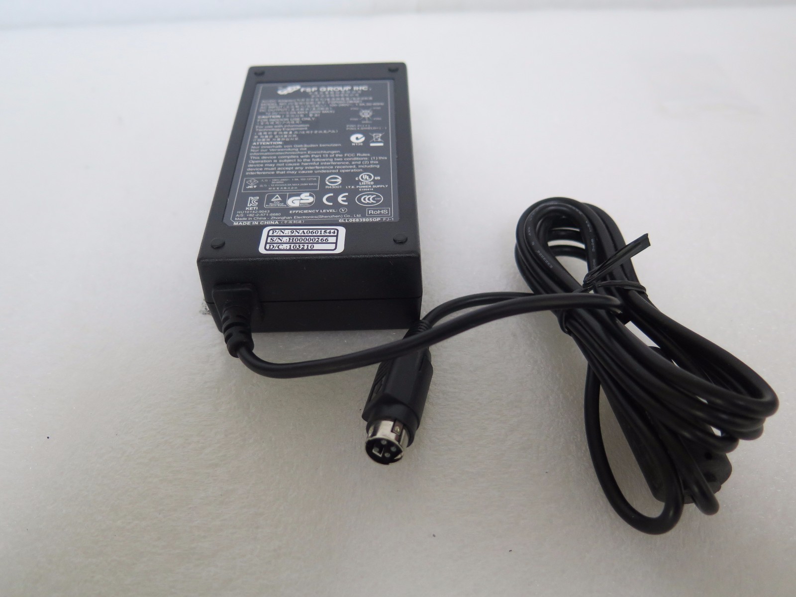 FSP Group FSP060-DBAB1 AC ADAPTER 12V-5A-60-Watt 4 pin 