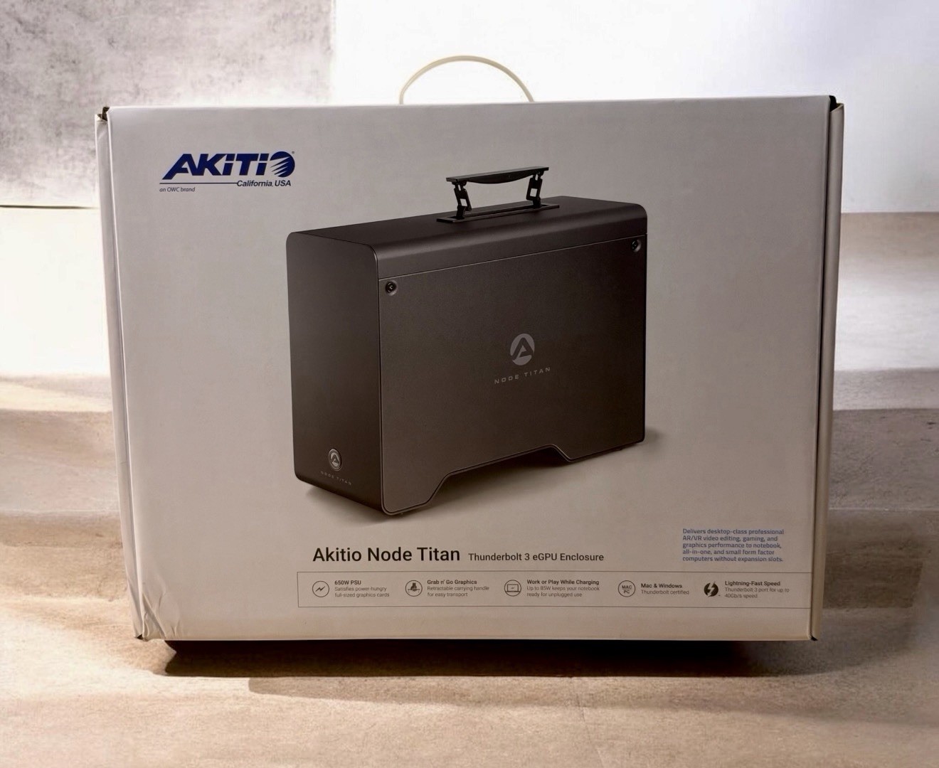 AKiTiO Node Titan Thunderbolt 3 PCI Express External Expansion Box GPU