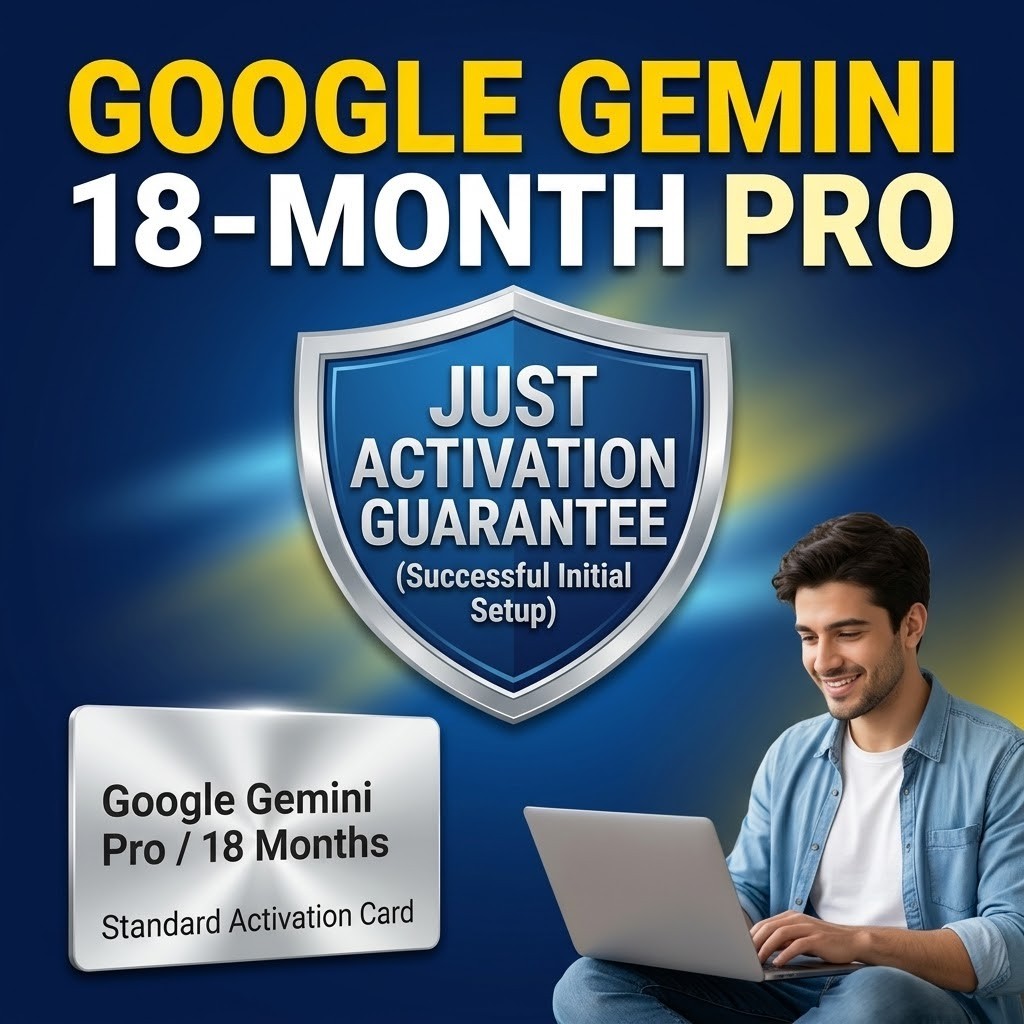 Google AI Pro 18-Month Premium Access | 100% Complete Period Guarantee | GLOBAL