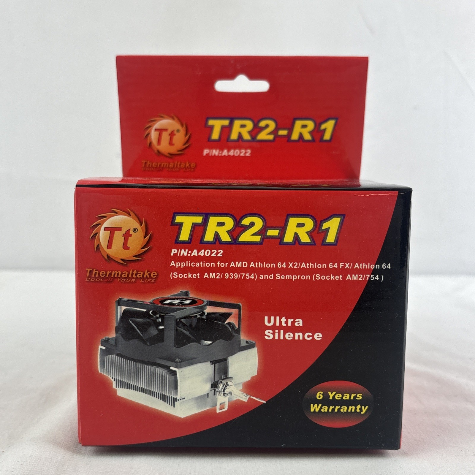 Thermaltake TR2-R1 Tt CPU Cooler Fan With Heatsink For AMD Processors New In Box