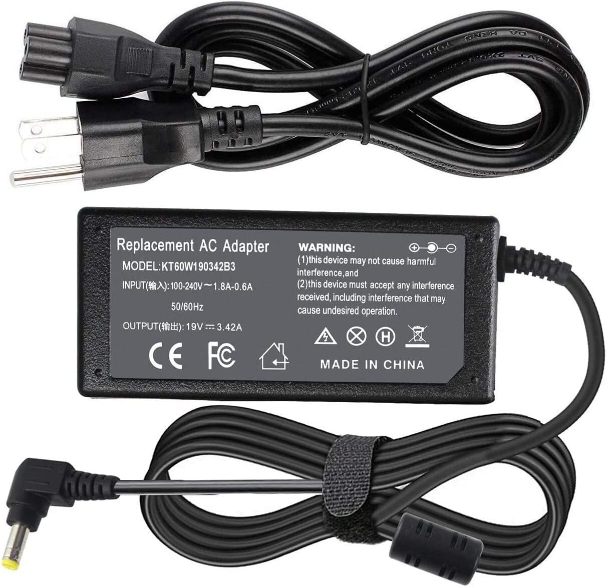 AC Adapter Charger For ASUS F5GL F50Q F55A F55C F55C-TH31 