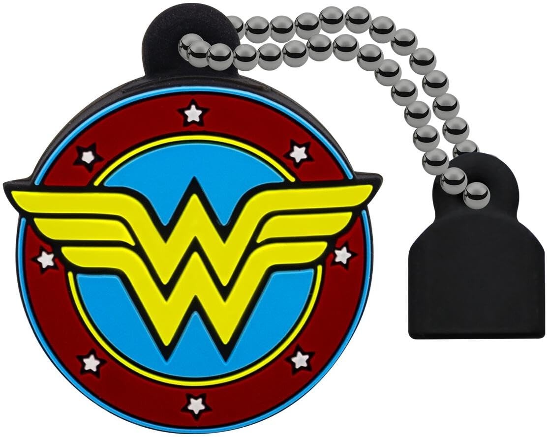 ECMMD16GDCC03 USB Flash Drive 2.0 License Series DC Comics Collection 16GB Wonder Woman