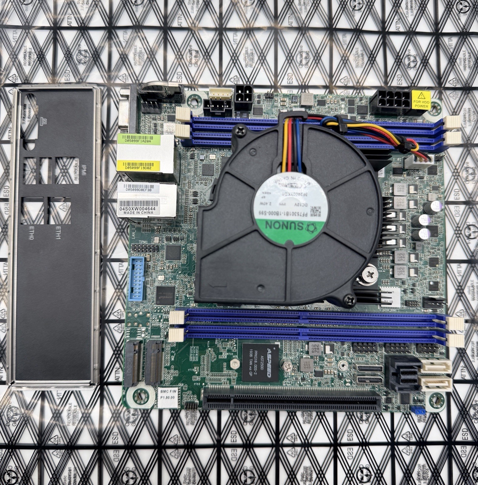 Asrock Rack D2123D4I4 Datto S4B2123 Xeon D-2123 mITX NAS Motherboard IPMI Server