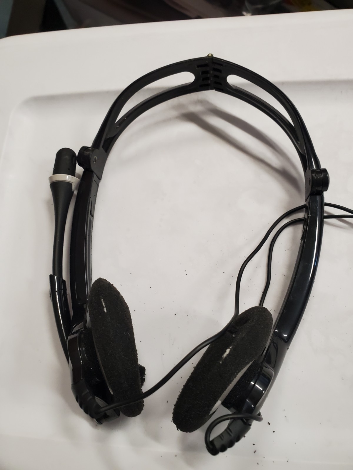 Plantronics DSP-400 Digitally Enhanced USB Foldable Stereo Headset Gaming used