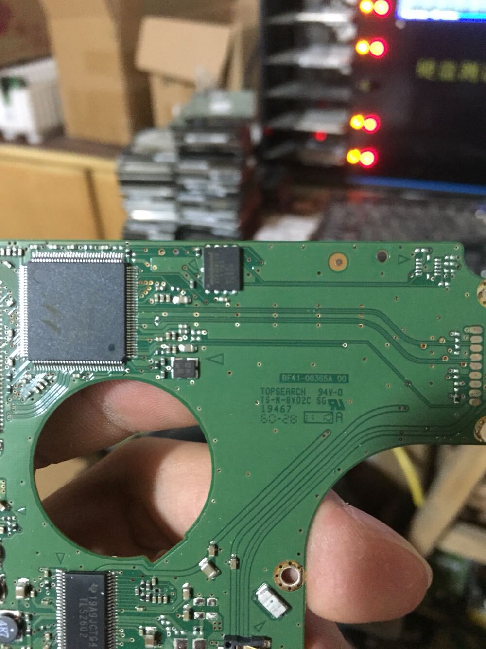 Board Number: BF41-00365A M8_329_REV.02 R00 For PCB Digital Logic HDD Board