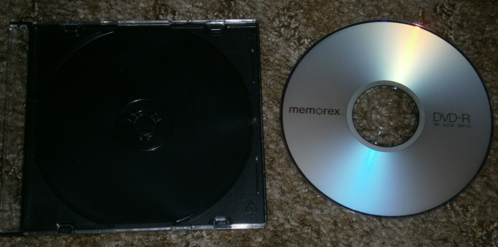1x MEMOREX DVD-R disc (16x 4.7GB) with CD slipcase **NEW**