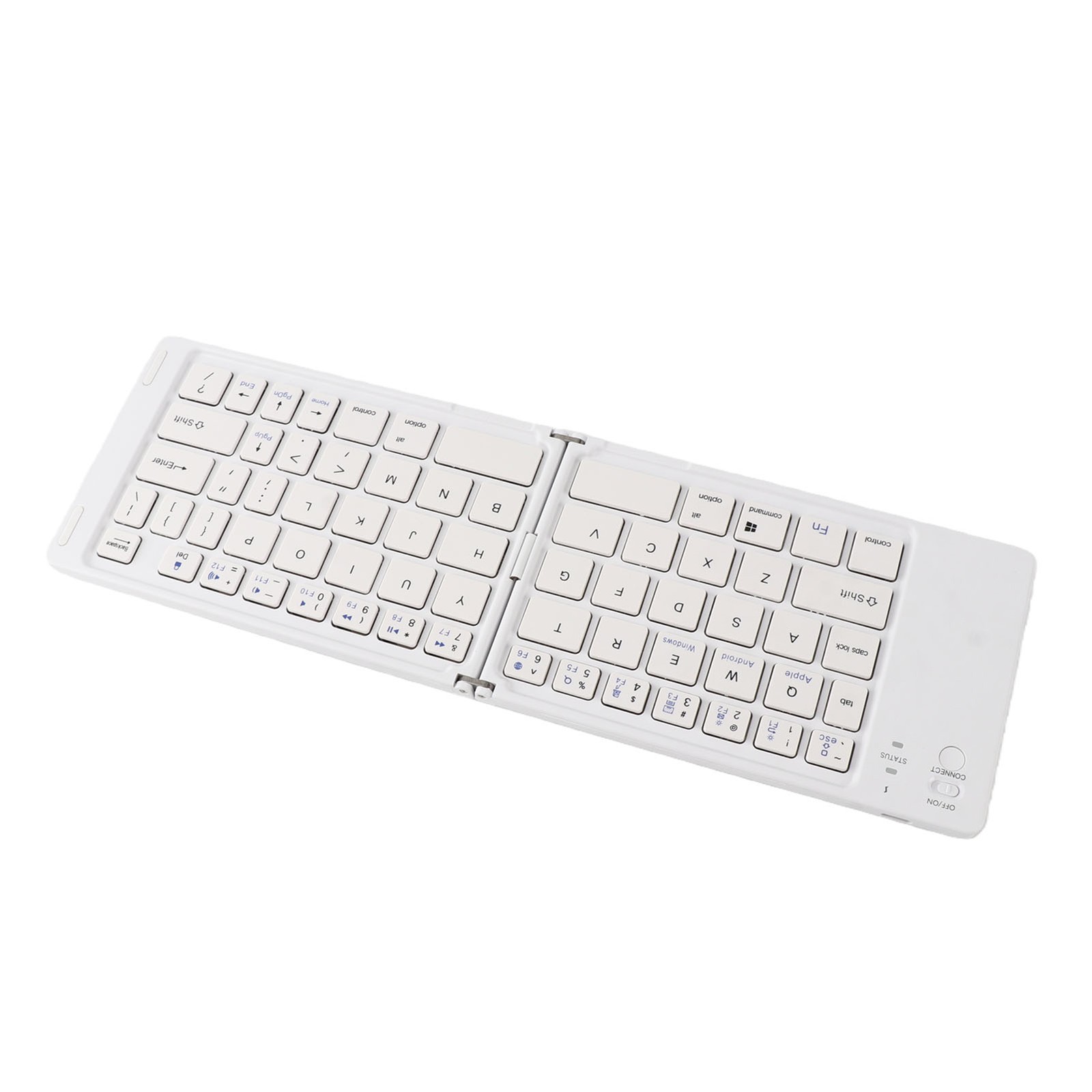 Foldable Bluetooth Keyboard Bluetooth 5.0 Rechargeable Magnetic Ultra Slim XWXA