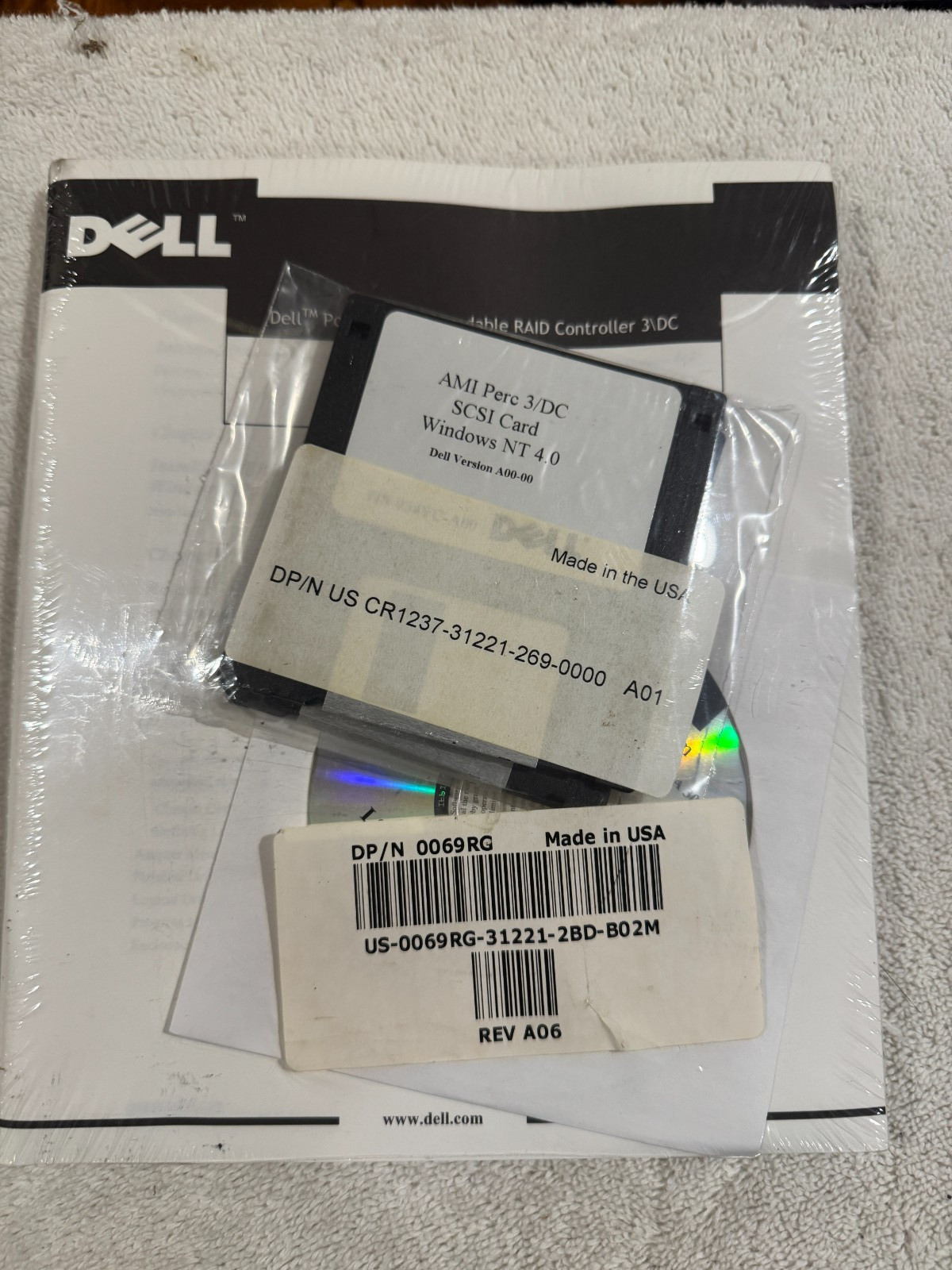 Dell AMI Perc 3/DC SCSI Card Win NT 4.0 PERC Guide & Software