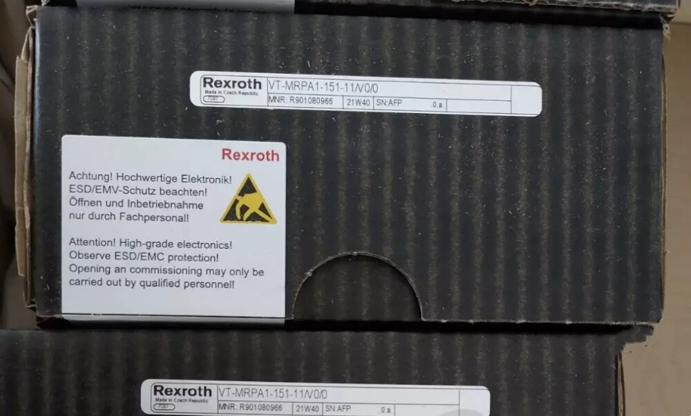 Rexroth Amplifier R901080966 VT-MRPA1-151-10/V0/0 FedEx or DHL