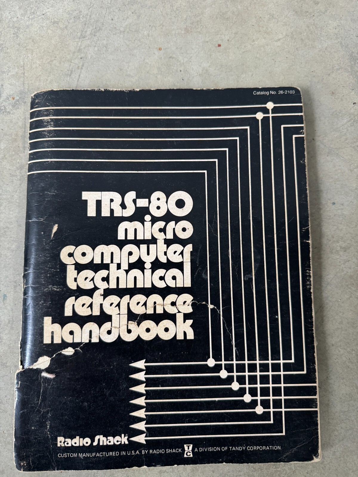 RadioShack Radio Shack TRS-80 Micro Computer Technical Reference Handbook Black