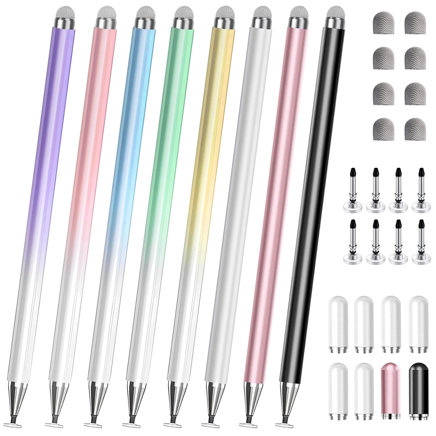 Precision Stylus Set for iPad, iPhone, Android