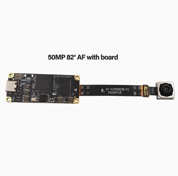 50MP IMX766 100 Degree USB Camera Module PDAF Auto Focus AF No Distortion Webcam