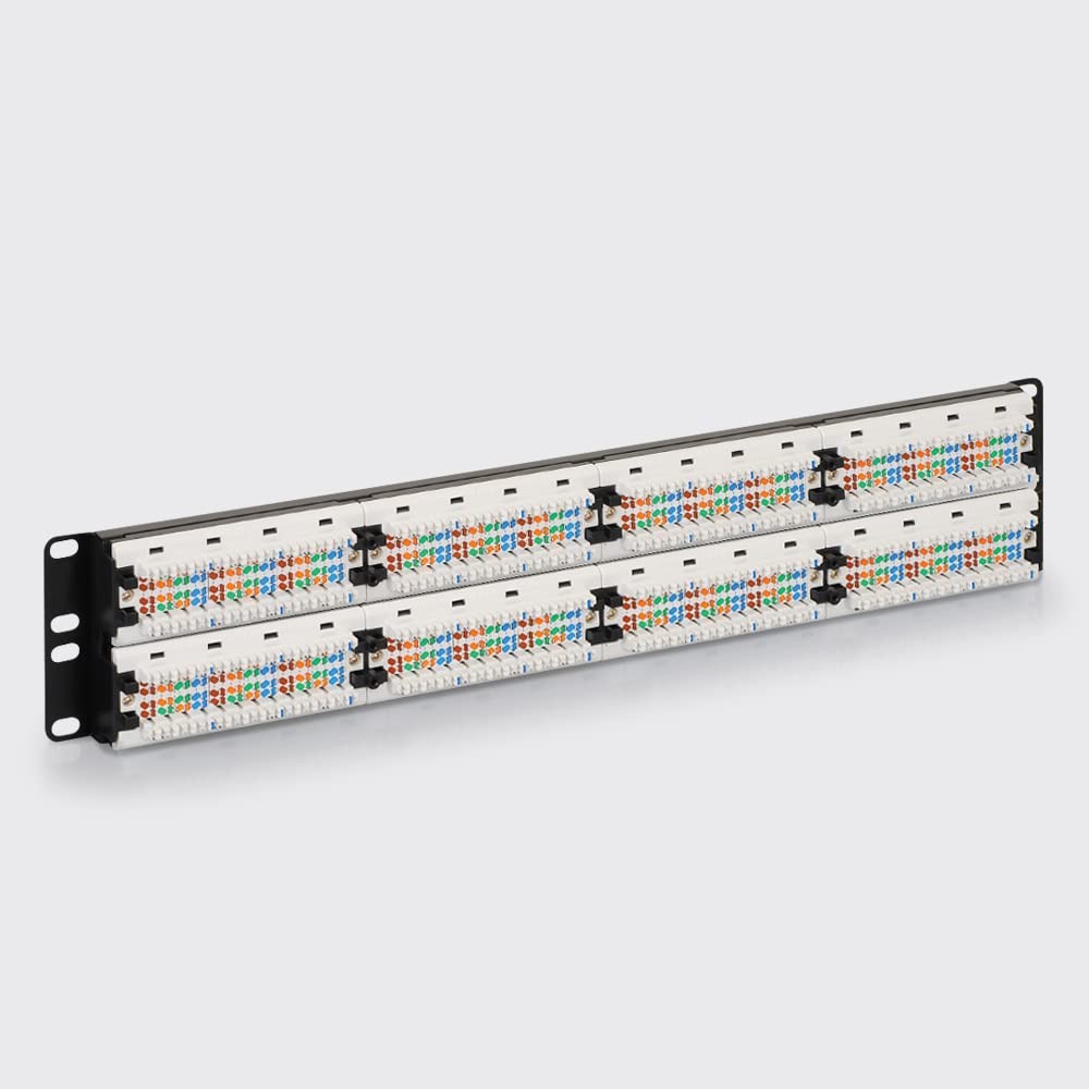ICC ICMPP048V5E Cat5e 48-Port Patch Panel Rack-Mount