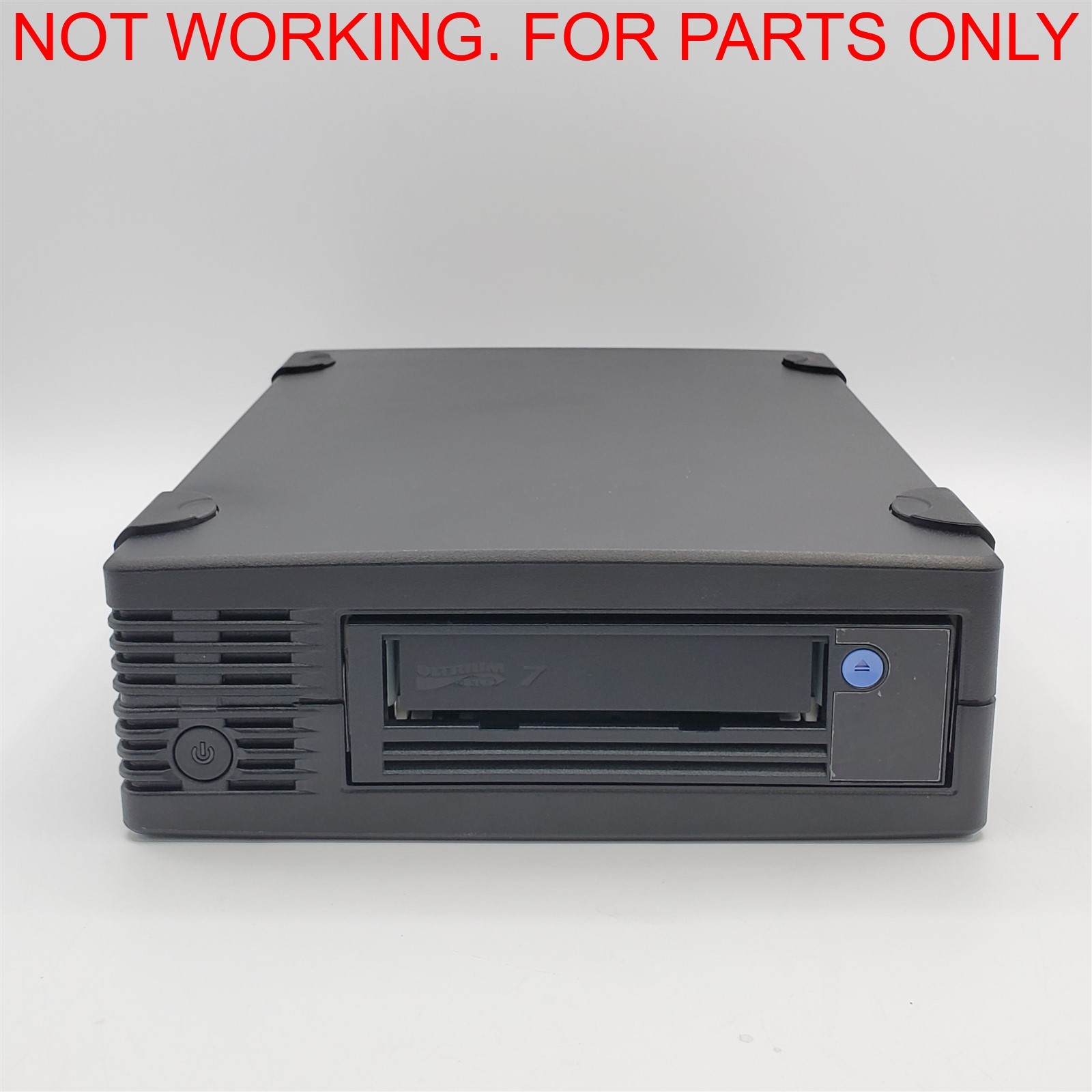 Quantum IBM LTO-7 HH SAS Tape Drive Ultrium 7-H External Enclosure -NOT WORKING-