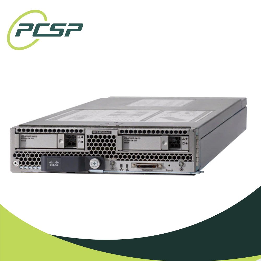 Cisco UCSB-B200-M5 40 Core Blade Server 2X Gold 6148 512GB RAM 2X 960GB SSD