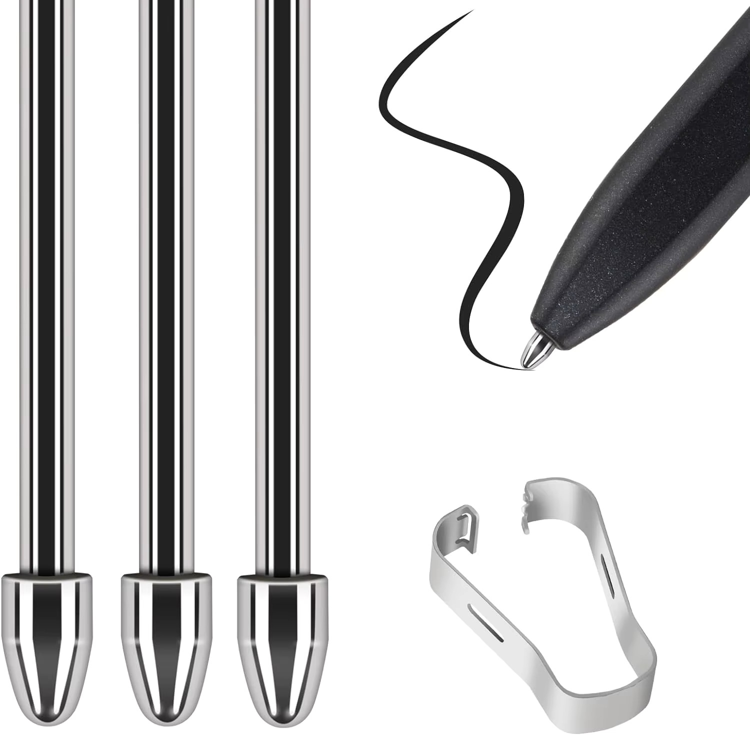 Stylus pen tip For Samsung Tablet Titanium Alloy Replacement Pen Tips 4096