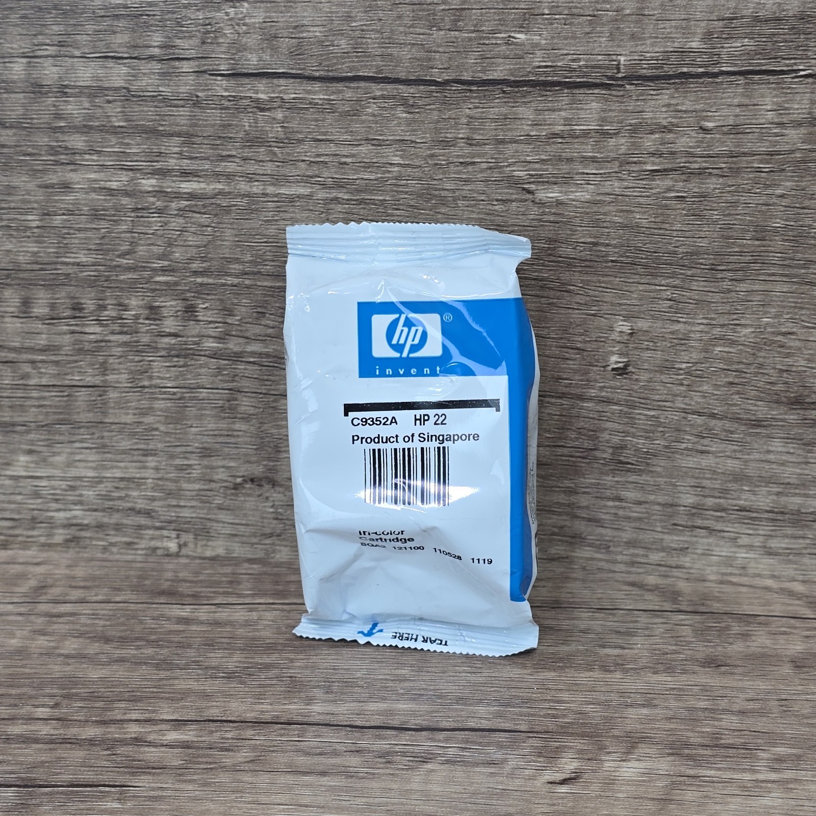 HP 22 Tri Color Genuine Ink Cartridge C9352A New Open Box