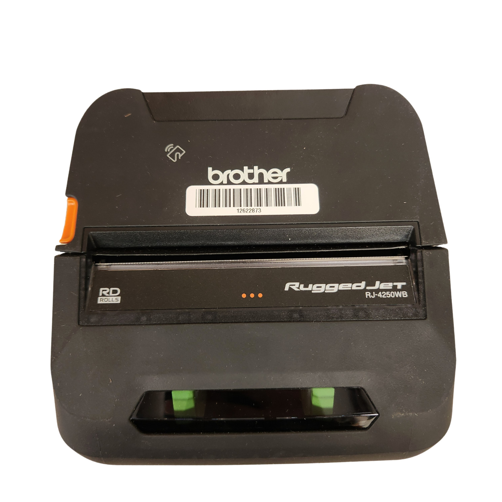 Brother RuggedJet RJ4250WB Desktop Direct Thermal Printer, Black