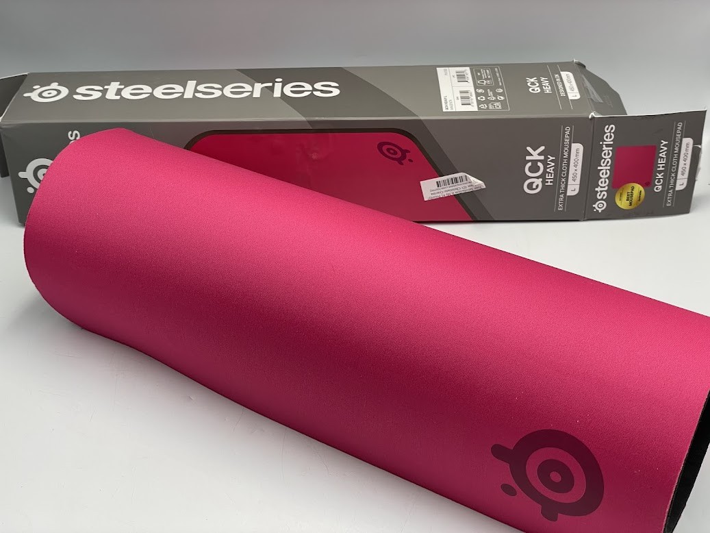 SteelSeries QcK Heavy Large Mouse Pad - Magenta