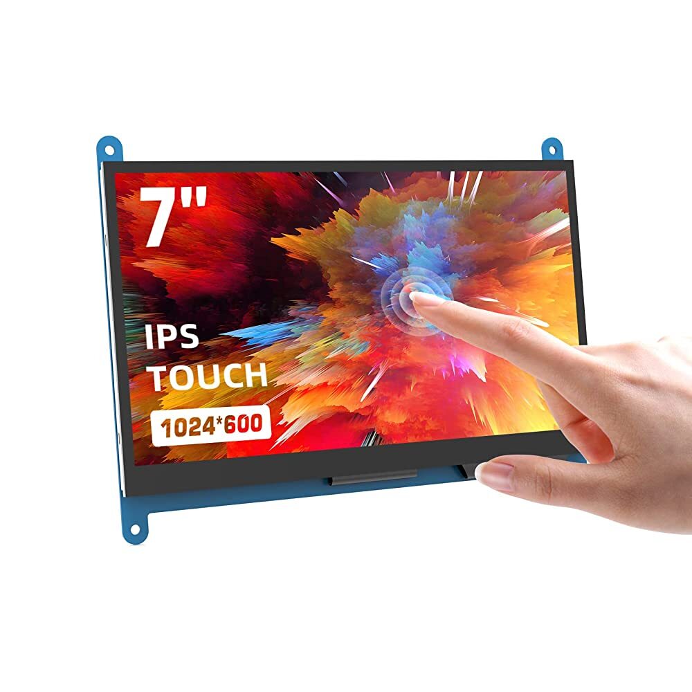 Portable 7inch IPS Touch Screen Monitor Gaming Display Screen for Raspberry Pi 4
