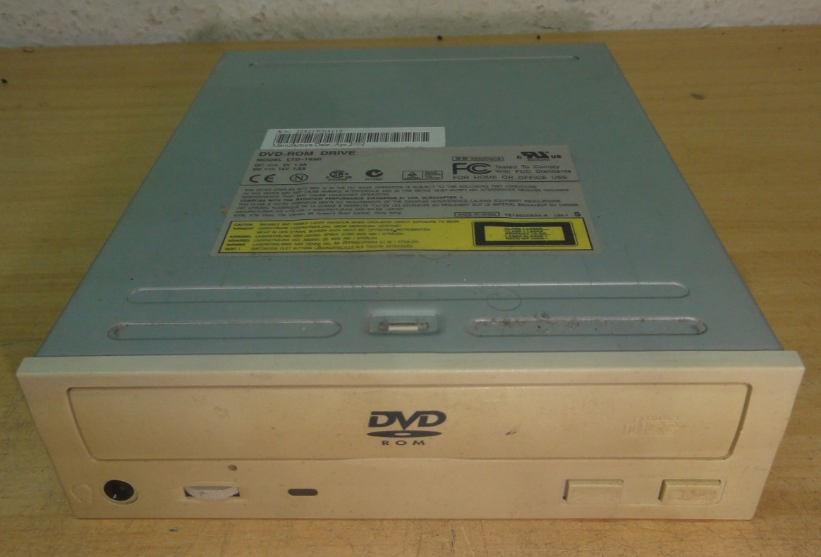 Internal Drive Lite-On LTD-163D DVD-ROM Drive IDE 5.25 Inch Retro