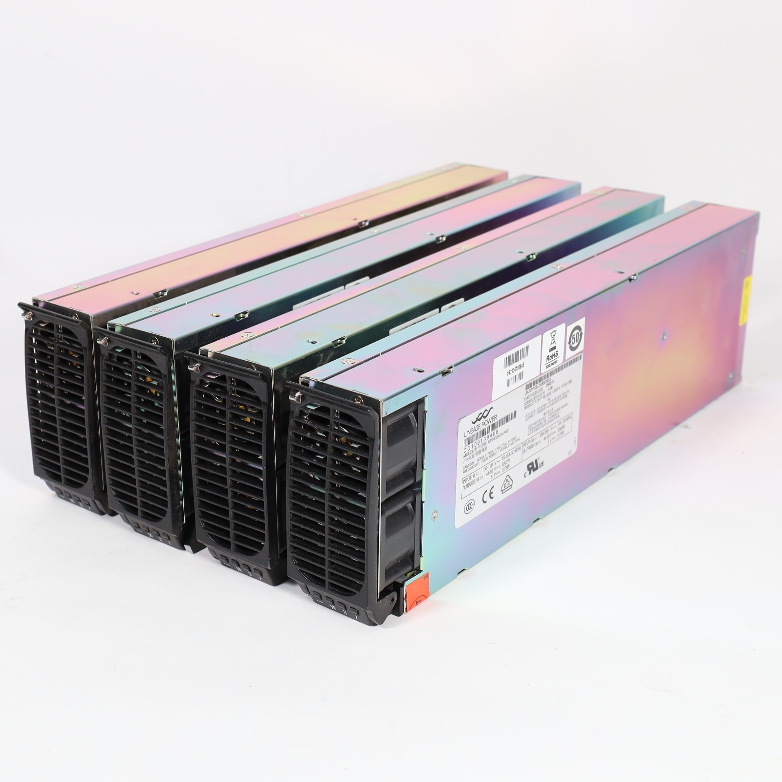 (Lot of 4) Lineage Power CP2000AC54PEZ GE 2000W Front-End Power Supply
