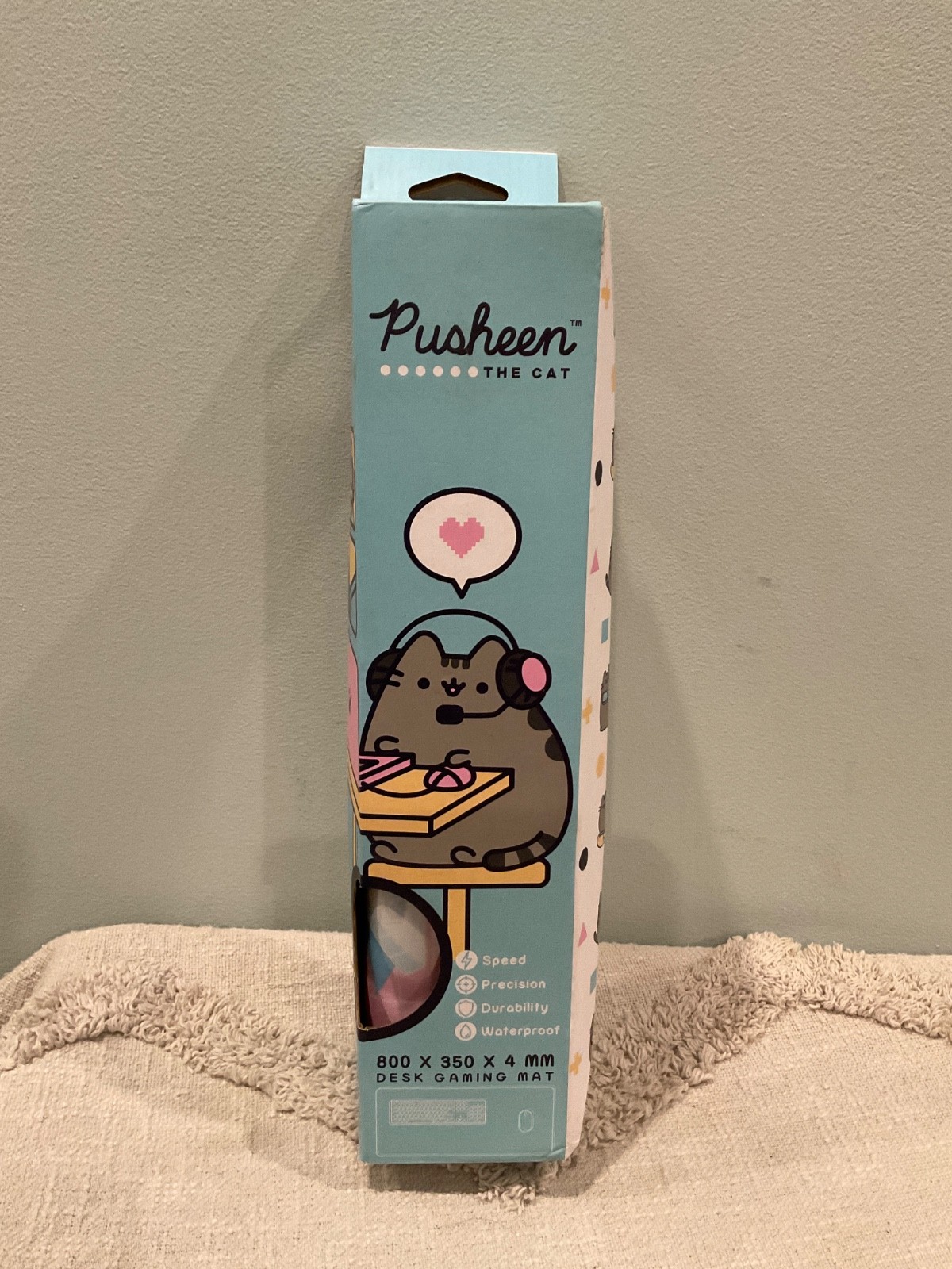 Pusheen Desk Pad  XL Gaming Mouse Mat Waterproof Anti Slip Base