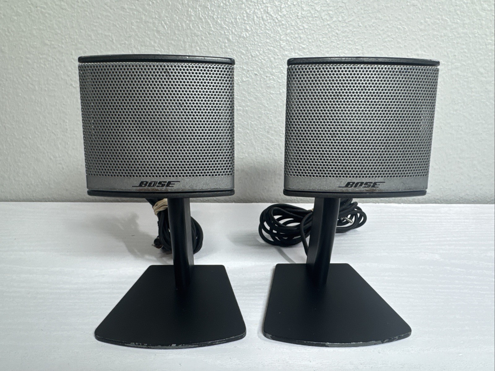 Set of Bose Companion 3 Series II Multimedia Satellite Computer Speakers ONLY