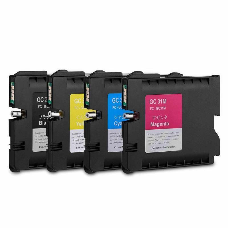 Sublimation GC31 31 KMYC Ink Cartridge for Ricoh