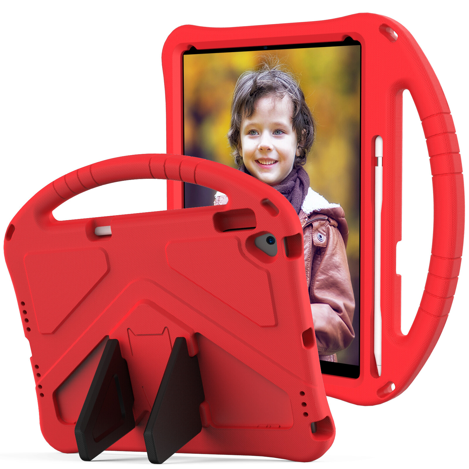 For iPad 10th/9th/8th/Air 4/5/Pro 11" 2022 Kids Shockproof Stand EVA Case Cover