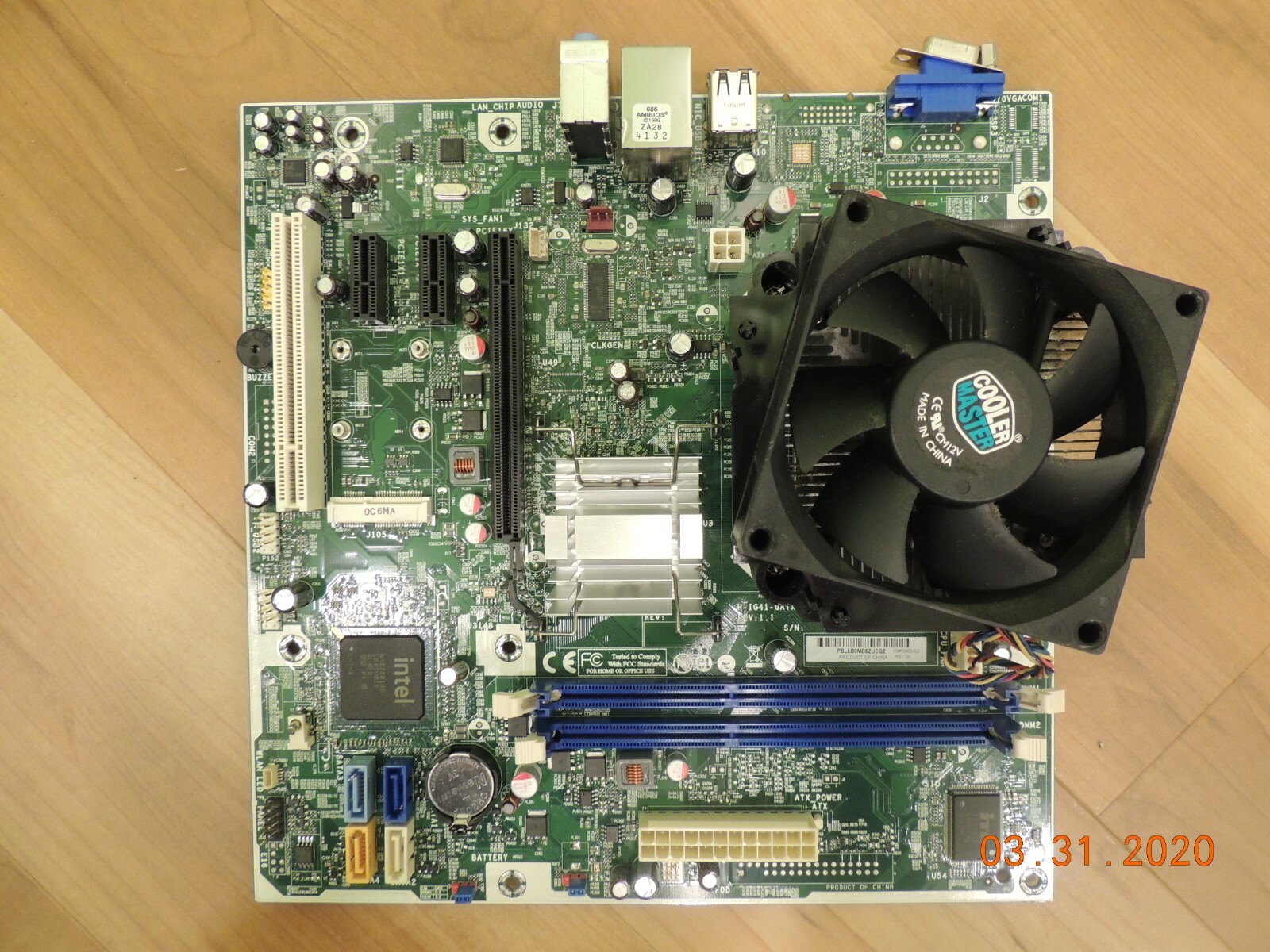 HP 582679-001 Motherboard H-IG41-uATX w/FREE Intel CPU