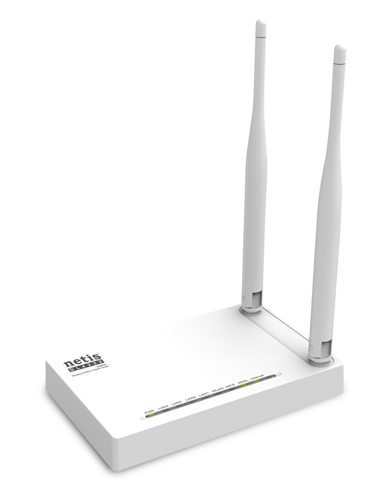 Netis DL4323 - 300Mbps Wireless N - ADSL2+ Modem Router - New and Factory Sealed