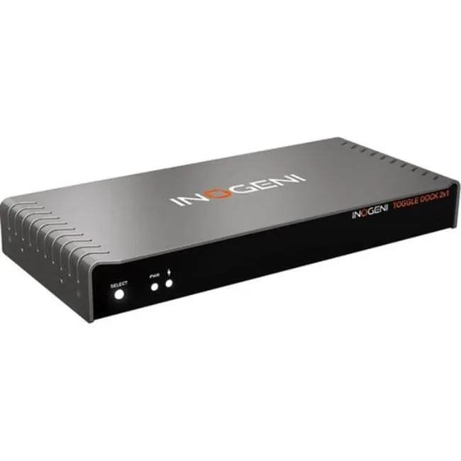 INOGENI TOGGLE DOCK 2X1 2 HOST SWITCHER FOR USB/HDMI DEVICES