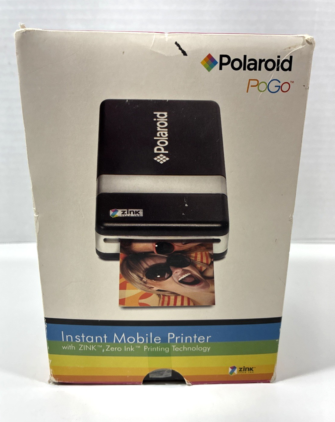 Polaroid PoGo ZINK Instant Mobile Photo Printer Bluetooth 2x3 New Open Box