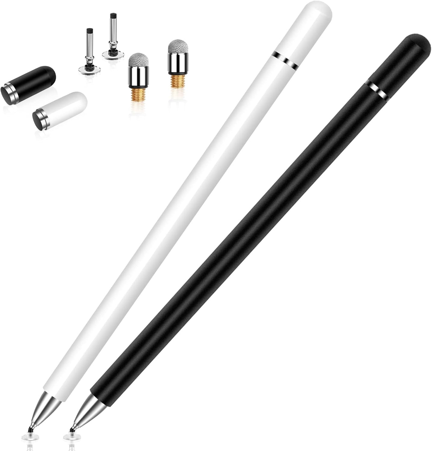 Stylus Pens for Touchscreen,2 Pack High Sensitivity & Precision Magnetic Disc
