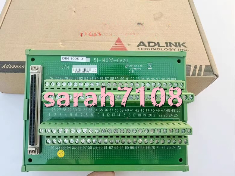 1PC USED IO control card DIN-100S-01 Fast By FedEx or DHL