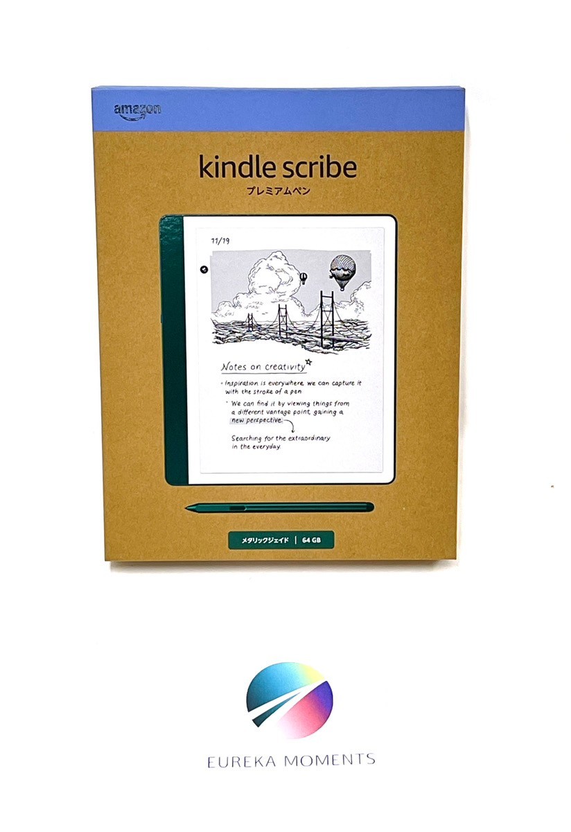 Amazon New Kindle Scribe METALLIC JADE 64GB Notebook with Premium Pen