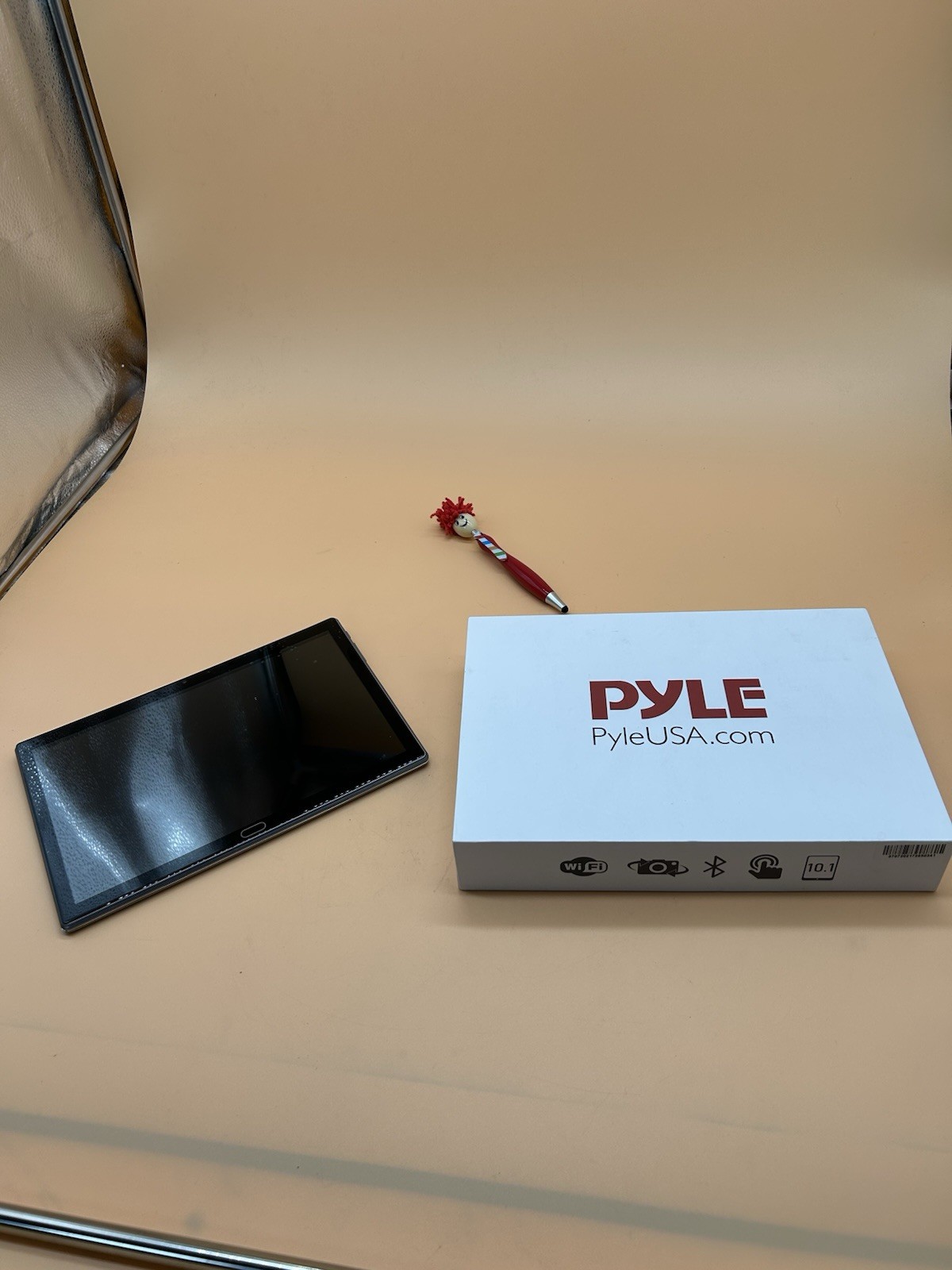 Pyle 10.1" Full HD Android Tablet for Kids-1080p full HD display Quad-Core -gray