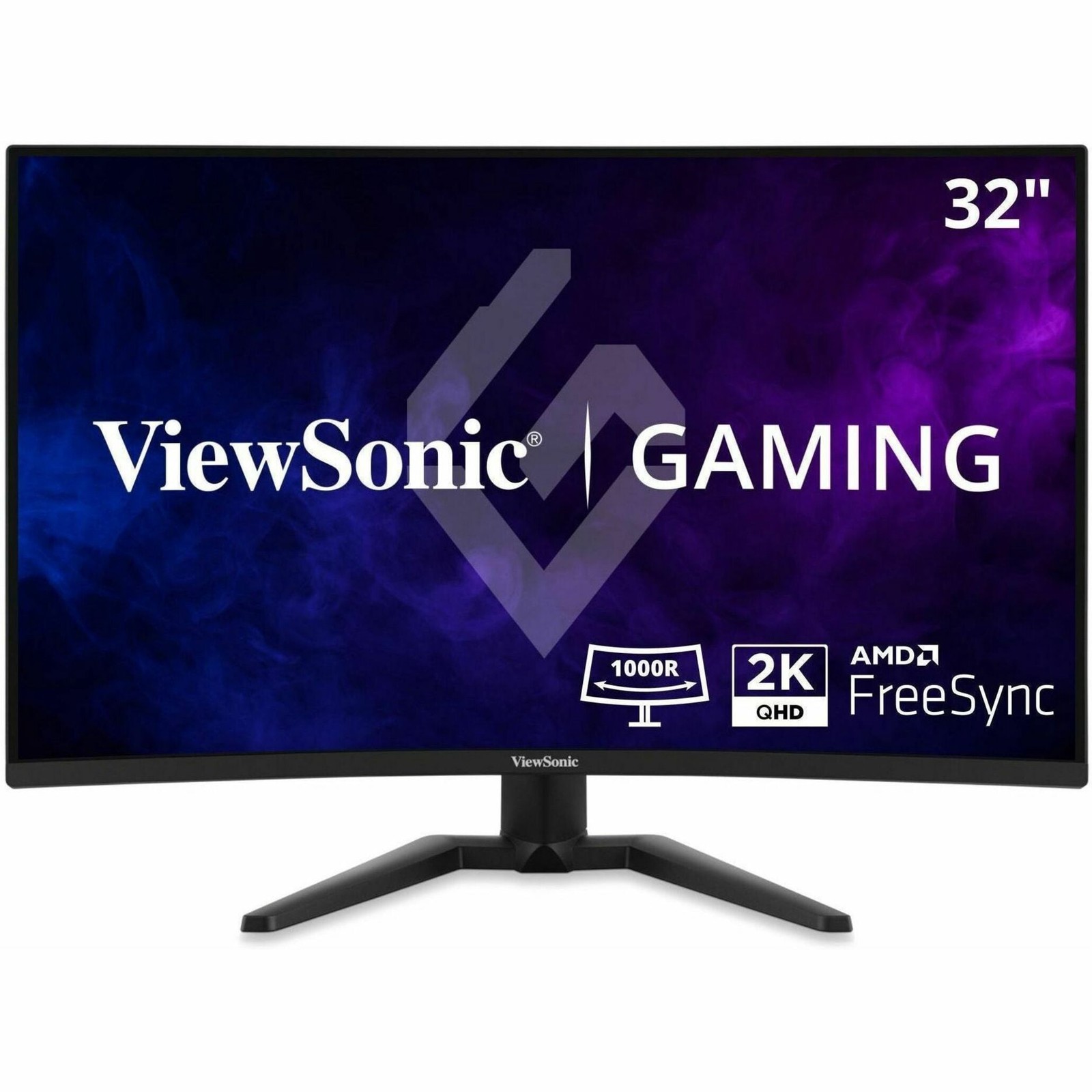 ViewSonic VX3228C-2K 32 Inch Curved Gaming Monitor, 2560x1440 QHD, 180Hz Refresh