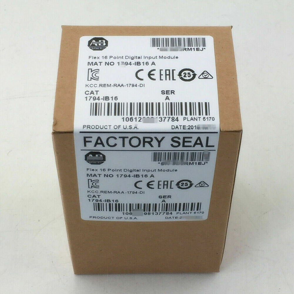 1PC New Factory Sealed 1794-IB16 SER A Flex I/O Input Module Via DHL or FedEX