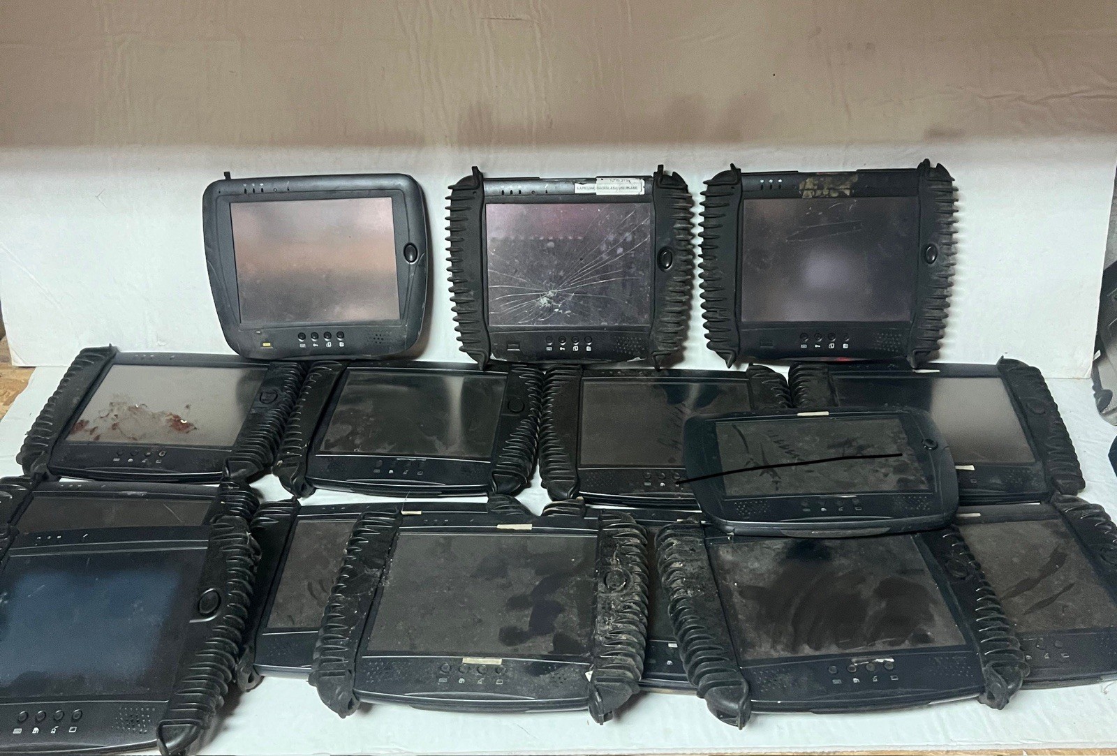 Lot of 15 DT Research DT375 Computer Tablet 3 Dt360 Industry Rugged Tablet
