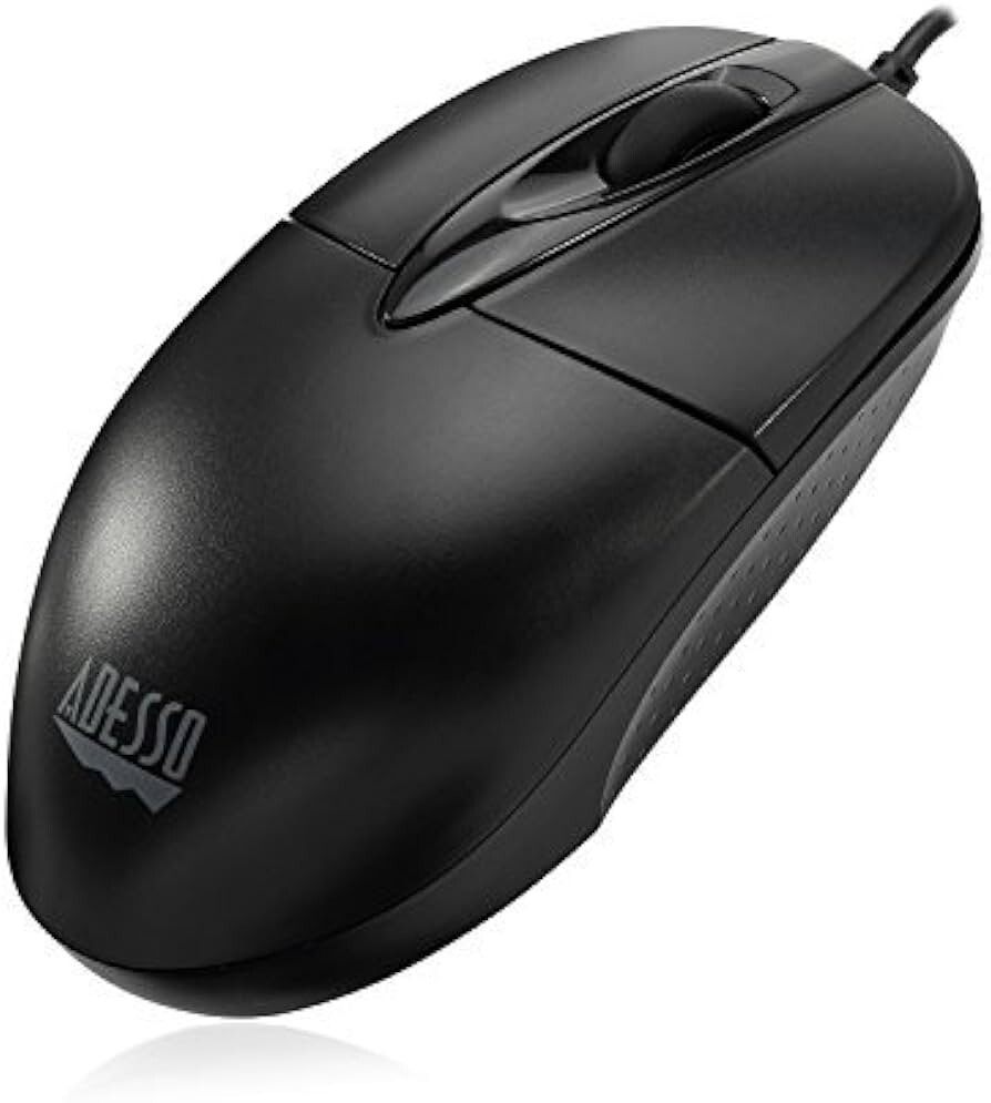 ADESSO IMOUSE M6 USB OPTICAL SCROLL MOUSE BLACK ULNB-73