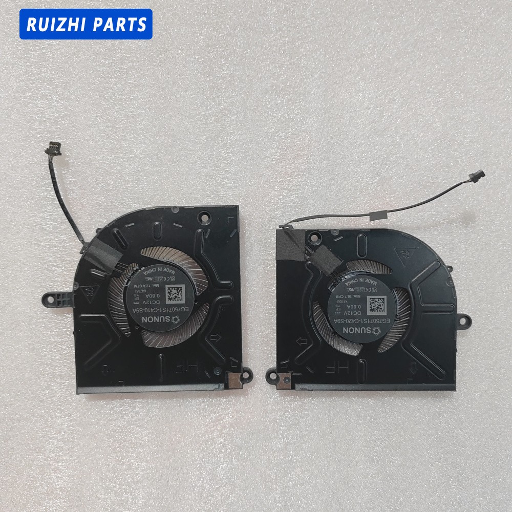 New for DELL Alienware M16 R2 cpu fan + gpu fan 02GN4X
