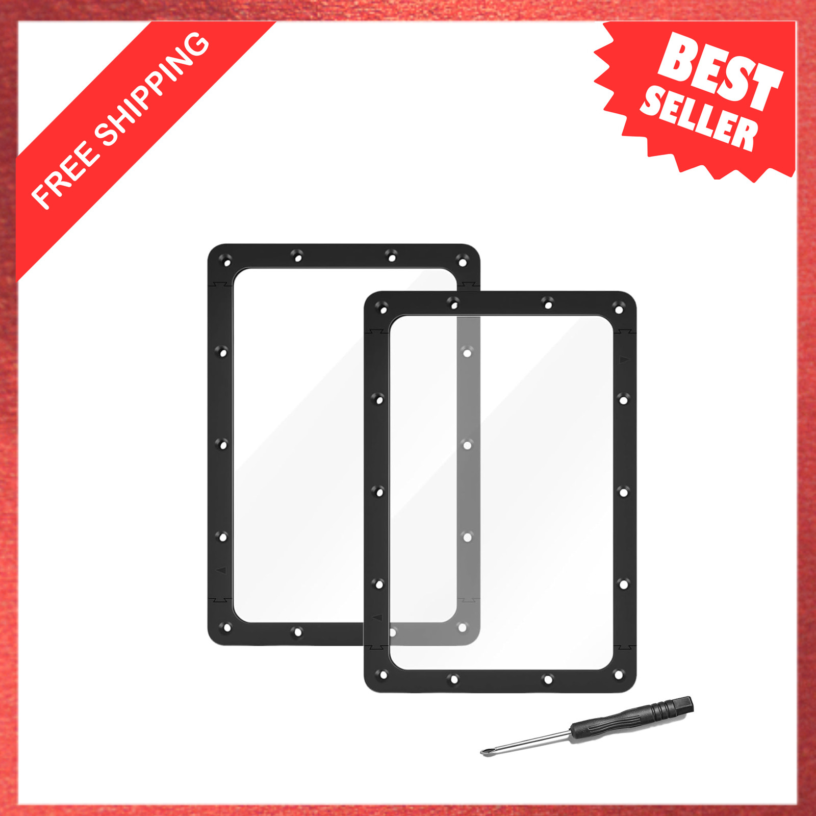 2PCS FEP Film for 3D Printer, Compatible with Photon Mono 2K 4K Ultra D2