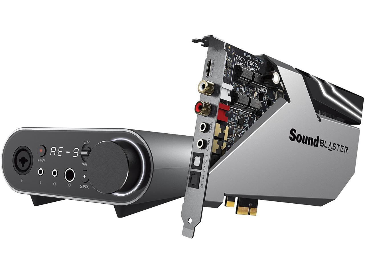 Creative Sound Blaster AE9 Sound Card Metallic Gray G1N