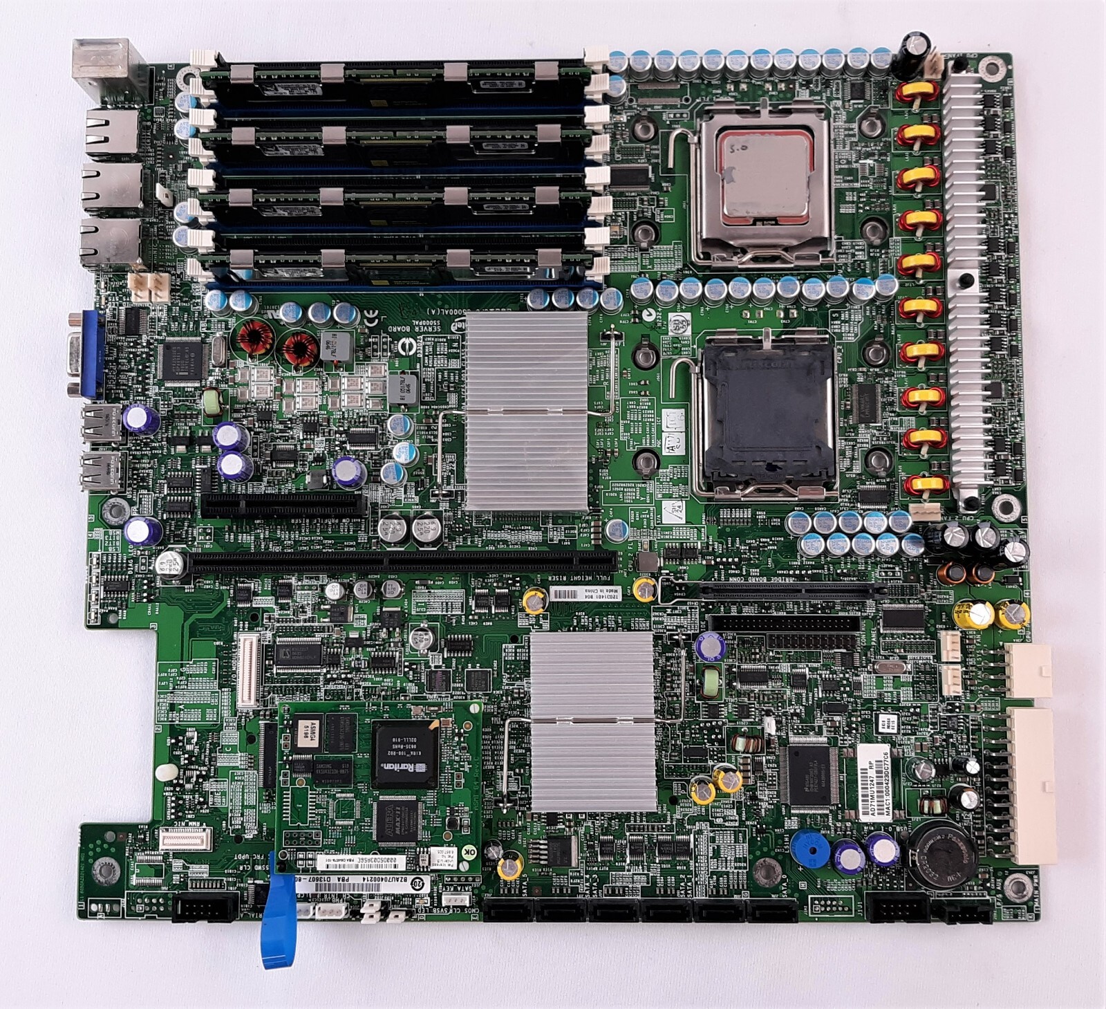 Intel S50000PAL Server Motherboard Dual-Core Intel Xeon processors Intel 5000P 