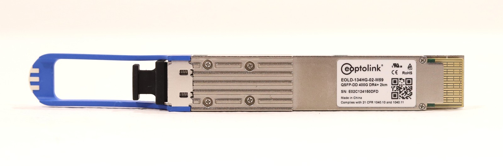Eoptolink QSFP-DD 400G DR4+ 2Km Optical Transceiver Module P/N:EOLD-134HG-02-M59
